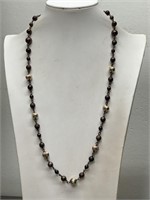 SIGNED MONET BEADED NECKLACE