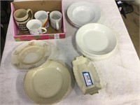 Plates and cups