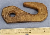 St. Lawrence Island artifact hook used in whaling,