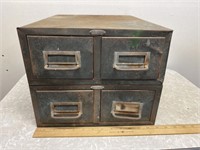 (4) Drawer Cole Steel Metal Storage Cabinet