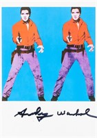 American Color Offset Litho Postcard Andy Warhol