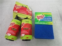 Scotch Brite Lint Roller 2 Pack & Scotch Brite