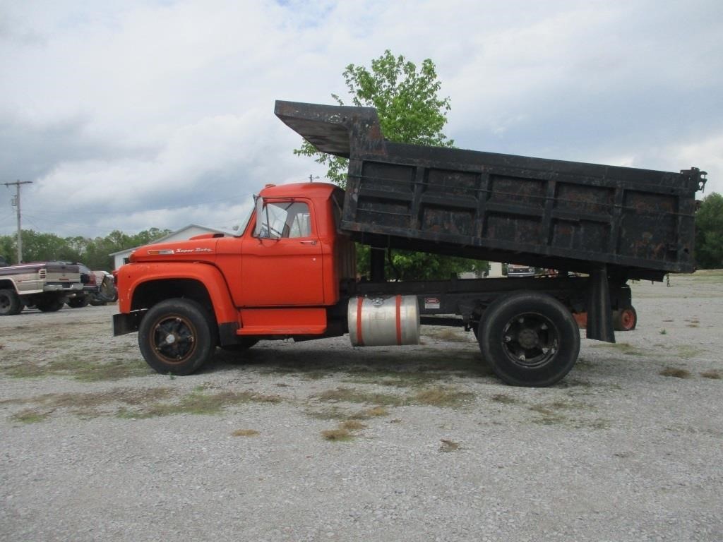 520-1969 FORD 950-534 BIG BLOCK, AIR BRAKES-TITLE