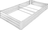 841FT Galvanized Raised Garden Bed Kit (4x8x1FT)