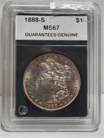 1888-S Morgan Dollar MS67