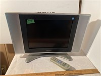 12” Sharp TV with remote- tested