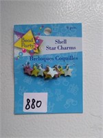 G) New Pack Shell Star Charms
