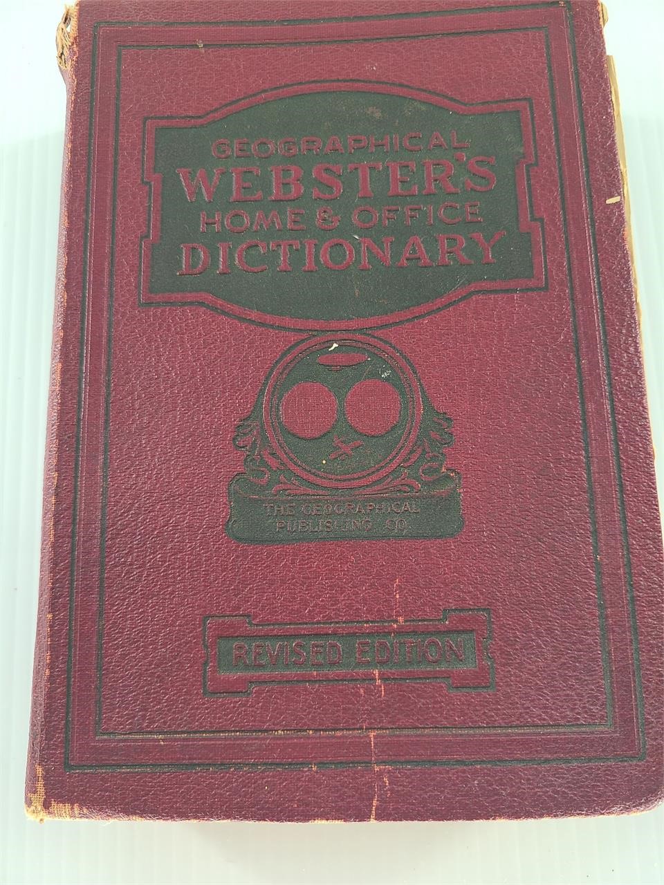 Antique websters dictionary