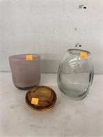 3cnt Glass Dishes