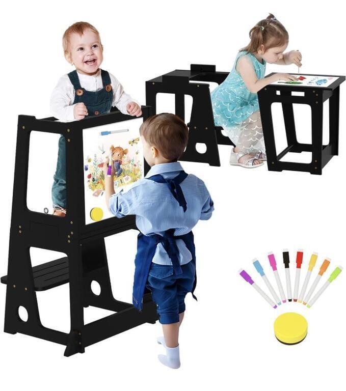 2 IN 1 KIDS STEP STOOL WITH WHITEBOARD SIMILAR TO