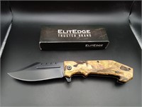 ElitEdge 8" Camo Knife (New)