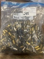 300-count .40cal. Brass - unprocessed