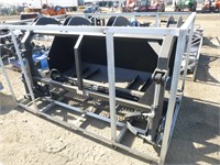 Unused 82" Skid Steer Grapple Bucket