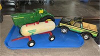JD Tractor , Anhydrous Tank, Nylint Truck