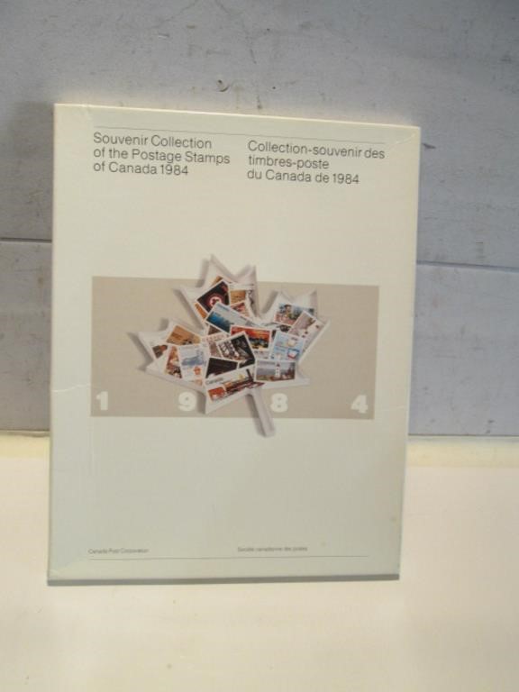 SOUVENIR COLLECTION 1984 CANADA POSTAGE STAMPS