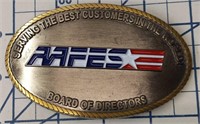 Aafes belt buckle