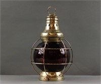 Perkins Marine Brass Distress lantern