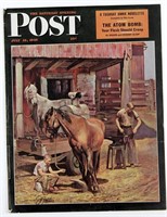 John Falter. Signed Saturday Evening Post cover