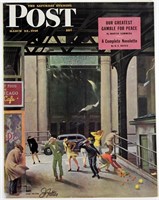 John Falter. Signed Saturday Evening Post cover