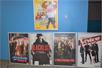 FRAMED POSTERS OF NBC PROGRAMS  5