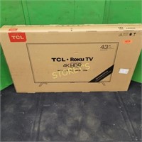 43" TCL Roku TV