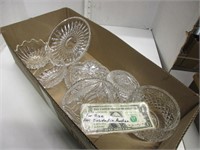 Nice lot of vintage crystal pieces