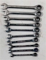 GearWrench Metric Ratcheting Wrenches