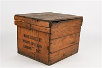 MORGAN'S SUPPLY HOUSE WOODEN EGG CRATE