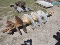 24" Round Auger Bit 8'8" long