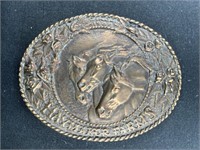 Al Shelton 1975 Haymaker Farms Belt Buckle