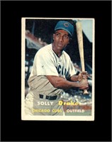 1957 Topps #159 Solly Drake VG to VG-EX+