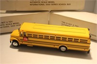 (3) SCALE PROMO SCHOOL BUS MODELS 7.5"