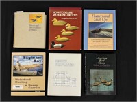 6 Hardcover Duck Decoy Reference Books