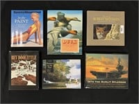 6 Hardcover Art Reference Books