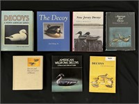 7 Hardcover Duck Decoy Reference Books