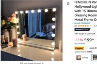 FENCHILIN Vanity Mirror with Lights,
