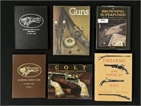 6 Hardcover Gun Reference Books
