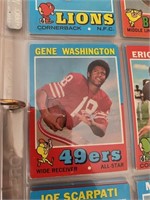 1971 TOPPS  GENE WASHIGTON