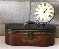 Decorative Carry Case, Paris Clock-Works