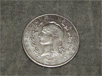 RARE Algeria 1 Fr. 1915 De Bone coin AU/BU?