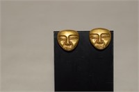 Men's 24K GF Face Cufflinks - Galeria Cano