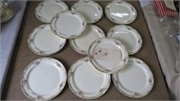 TAYLOR SMITH 11 PLATES NUMBERED