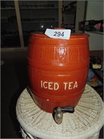 Vintage Ceramic Ice Tea Dispenser