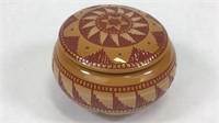 Contemporary Native American Lidded Pot