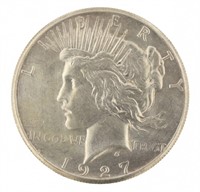 1927 Philadelphia Peace Silver Dollar