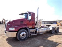 2014 Mack CXU613 T/A Hiway Tractor - Day Cab - 1M1