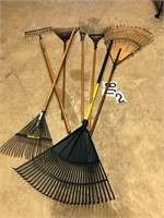 7 Long handle rakes