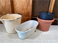 bucket & planters