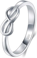 Minimalist Infinity Knot Stackable Ring