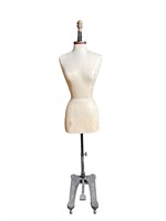 Wolf Form Female Mannequin on Iron Stand